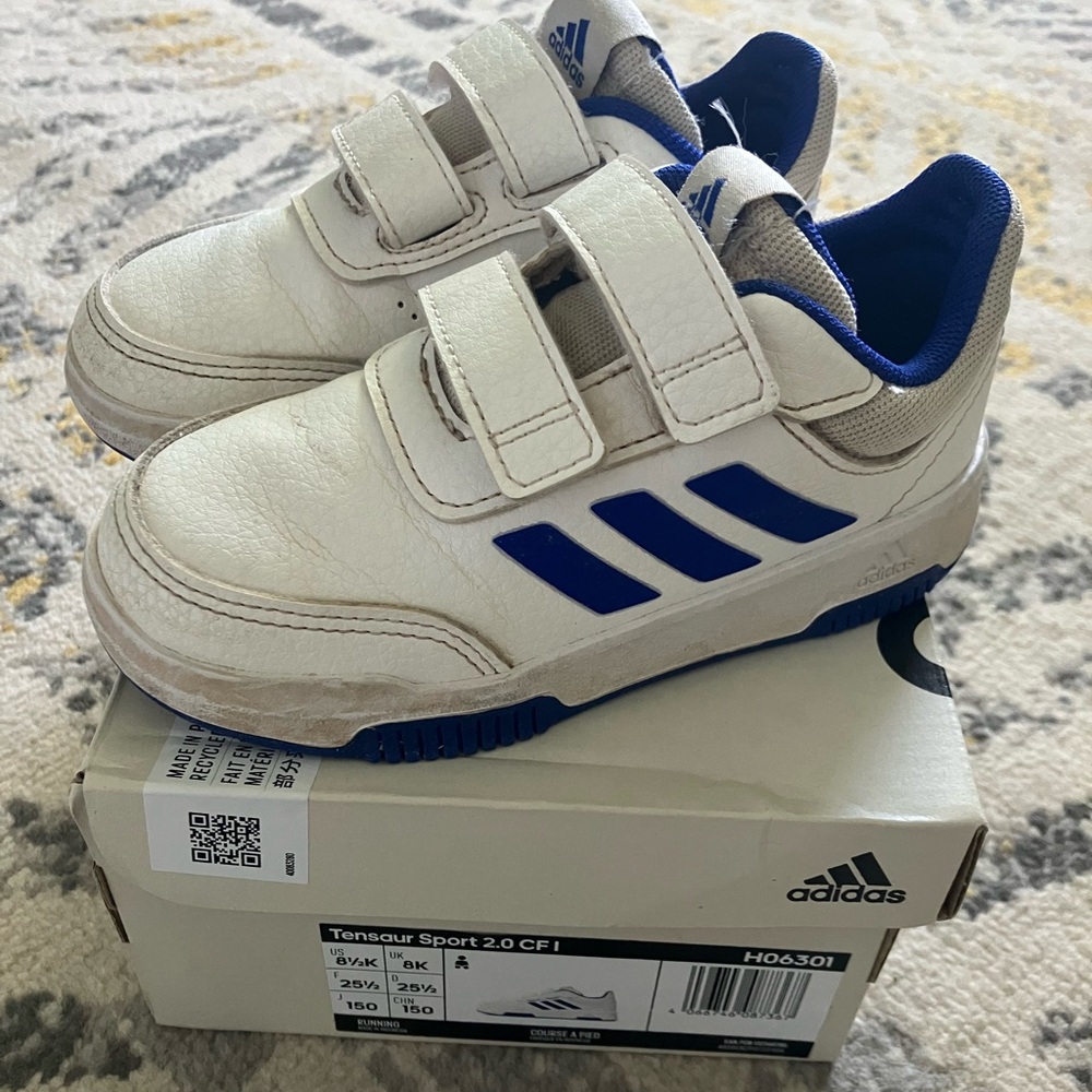 Adidas Kids Tensaur Sport 2.0 sneakers, toddler size 8.5